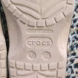 CROCS Crocodile Embossed in Gold Sz. 12 CROCS | Shoes | Crocs Crocodile Embossed In Gold Sz 2 | Poshmark main image 4